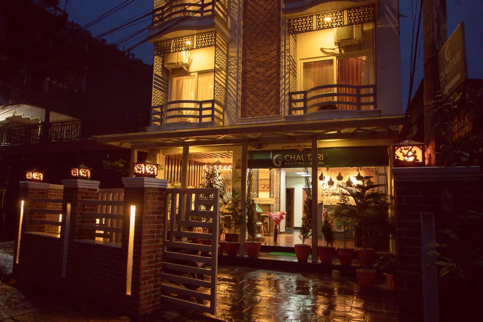 Chautari Boutique Hotel Покхара Экстерьер фото